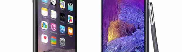 Ultimate battle: iPhone6 Plus vs Samsung Galaxy Note 4